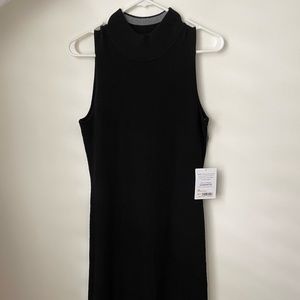 New Athleta black dress, size ST (small tall).